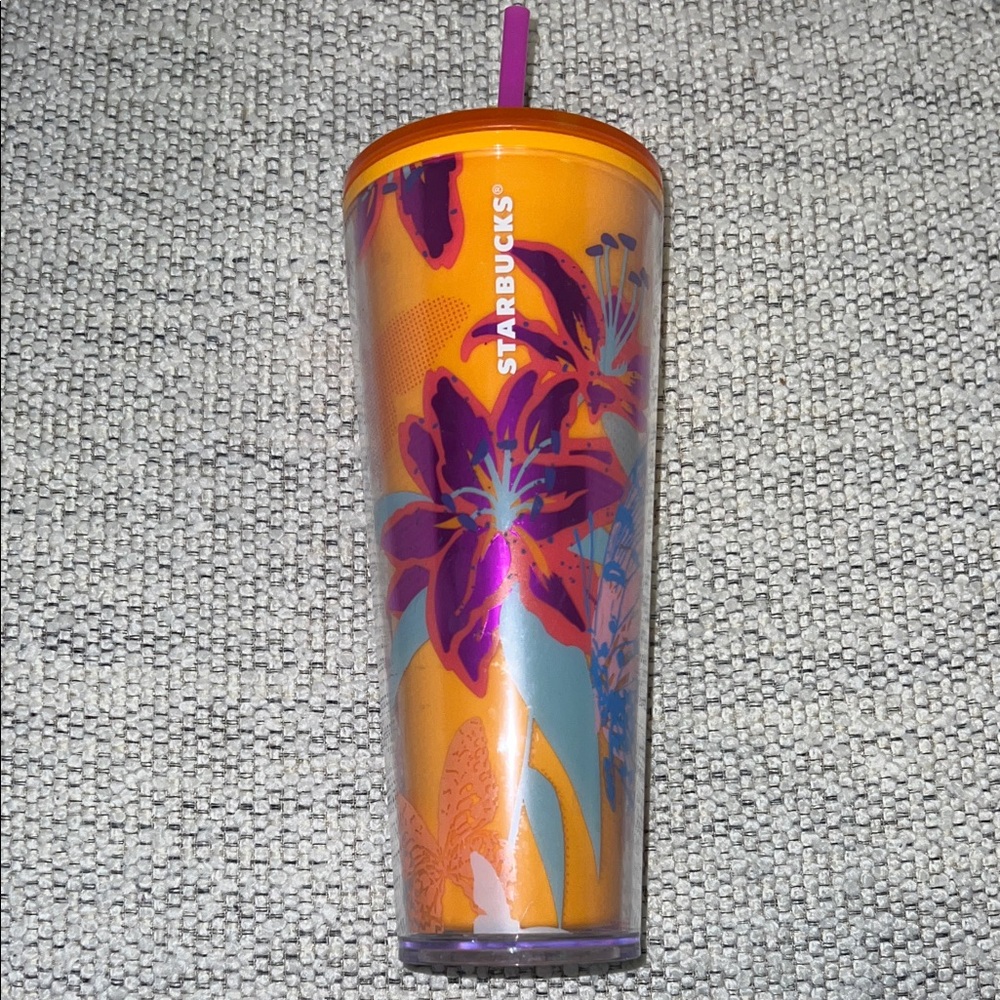 Starbucks Spring 2022 Floral Hop Venti 24 fl oz. Tumbler
